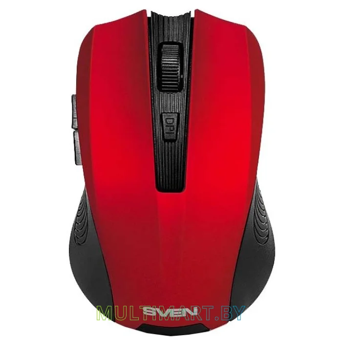 Мышь SVEN RX-345 Wireless (красный)